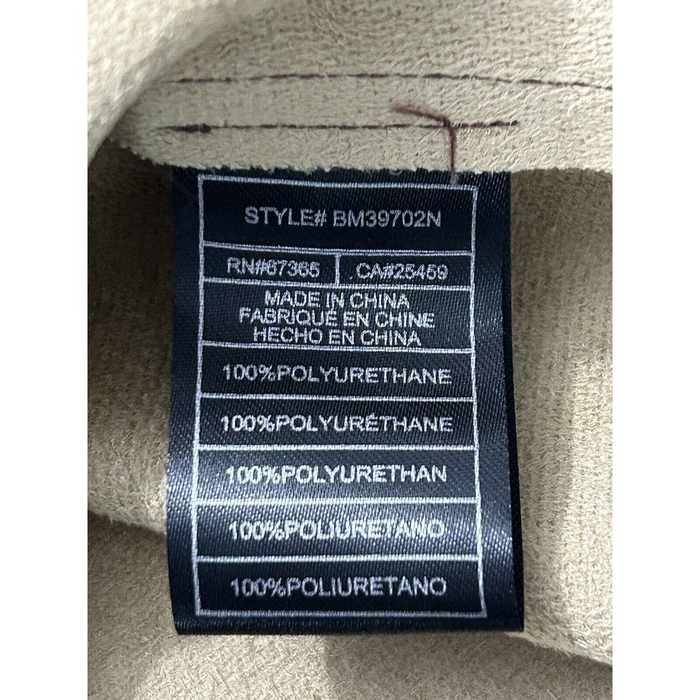 BB Dakota Women’s Faux Leather Cognac Mini Skirt New With Tags Size Small - Picture 4 of 7
